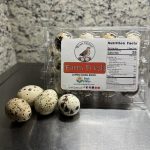 Jumbo Quail Eggs, raw and unwashed